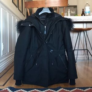 Black Mackage Parka